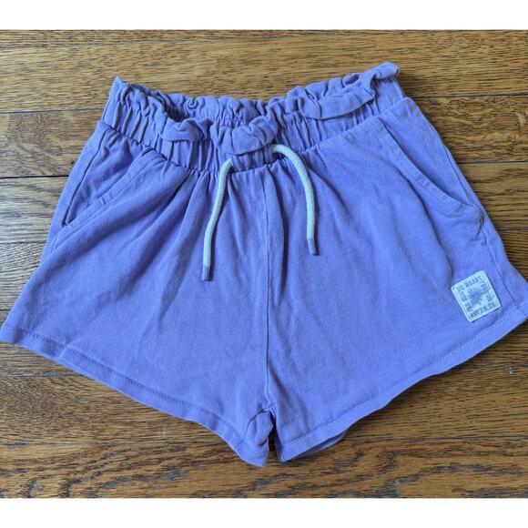 Zara Girls' Purple Be Ready for Sun Shorts Size 7 - Picture 1 of 4